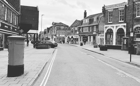 Empty Haverhill High Street