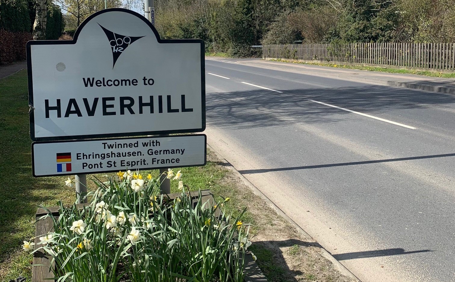 Haverhill sign wide