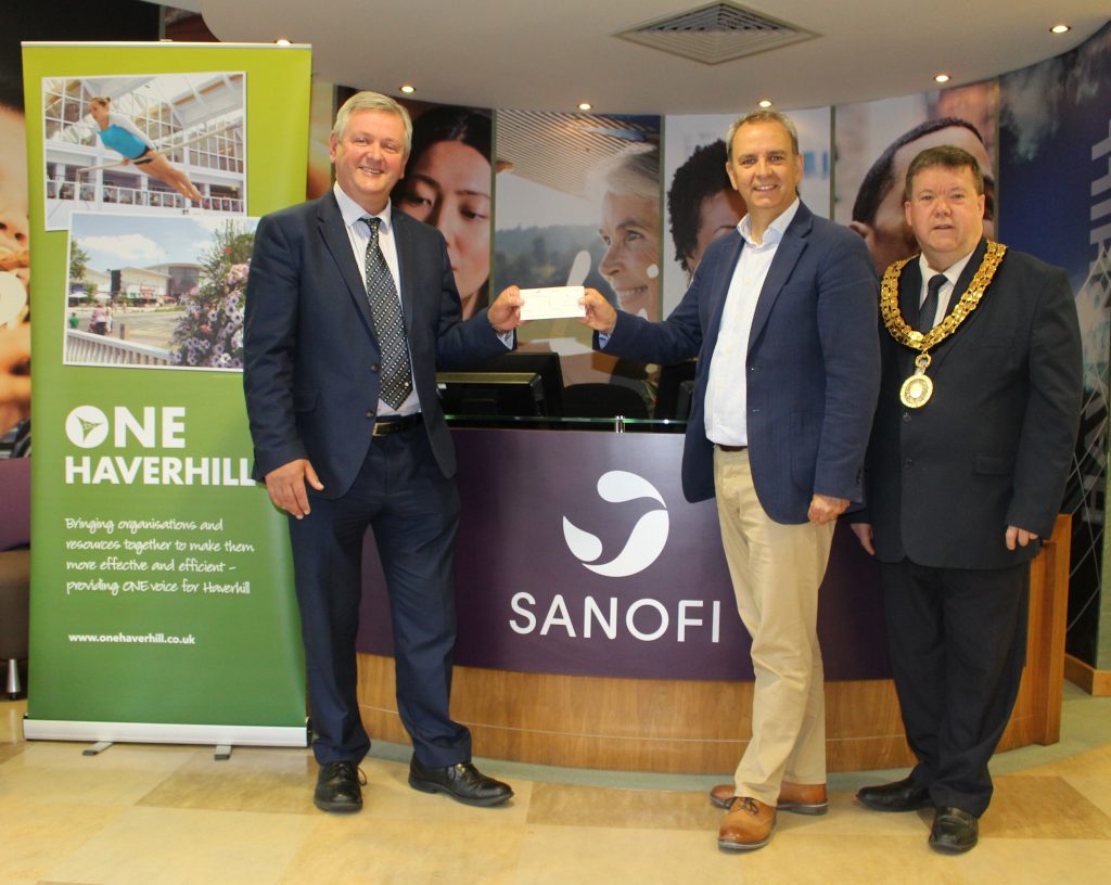 Sanofi donation to ONE Haverhill Partnership