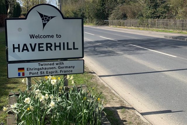 Haverhill sign wide